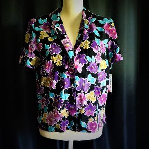 FLORAL TOPS SIZE: 10P